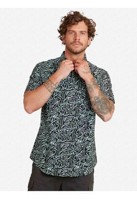 Camisa Summer Party Hombre Multicolor Maui And Sons,hi-res
