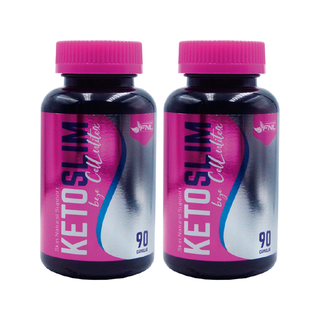 PACK X2 Keto Slim Cellulitex Matcha FNL - 90 Capsulas C/U ,hi-res