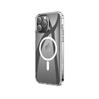 Carcasa Hoco Shell Magnetic para Iphone 14 Pro Transparente,hi-res