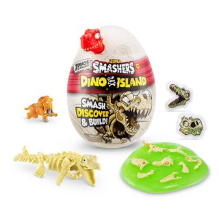 Nano Huevo Smashers Dino Island Zuru - Rojo,hi-res