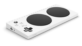 Control Adaptativo Microsoft Xbox One, Inalámbrico, Bluetooth, USB-C, 19 Puertos 3,5 mm, Blanco,hi-res
