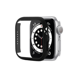 Protector Para Apple Watch Carcasa Slim + Vidrio Templado negro,hi-res