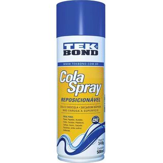 Adhesivo En Spray Reposicionable 340g/500ml Tekbond,hi-res