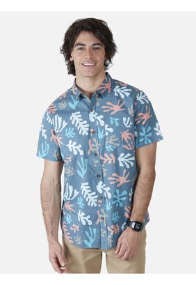 Camisa  Hombre Celeste 5C901-MV22 Maui And Sons,hi-res