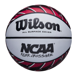 Balón Basketball Wilson NCAA Killer Crossover Tamaño 7 Rojo,hi-res
