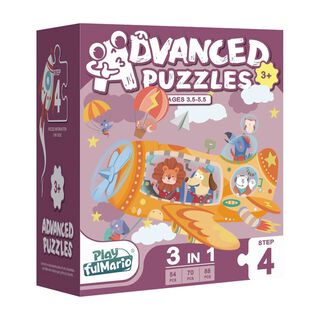 Puzzles Deluxe Preescolar 3 Pasos Nobel Gift,hi-res