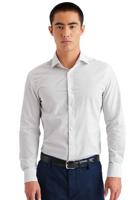 Camisa Hombre Crafted Slim Fit Blanco A4285-0012,hi-res