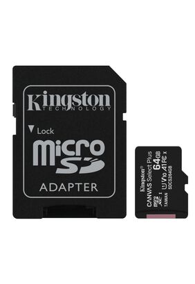 Micro SD Select PLS 100R C10 64GB Kingston,hi-res