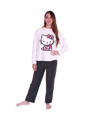 Pijama Mujer Micro Polar Hello Kitty S1021270-02,hi-res