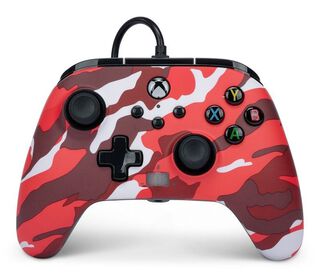 Control Powera Enhanced Wired - Red Camo Xbox Sx|s - Sniper,hi-res