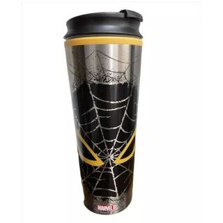 Vaso Térmico Mug Metálico Spiderman 420ml,hi-res