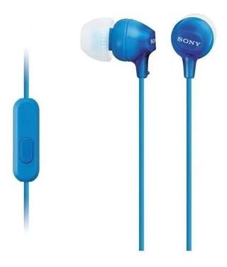 Audífonos in-ear Sony EX Series MDR-EX15AP azul,hi-res