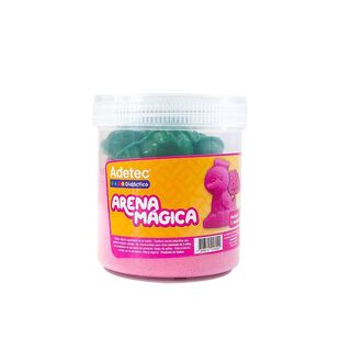 Arena Mágica color rosado 450 gr + 5 moldes - TRIS,hi-res