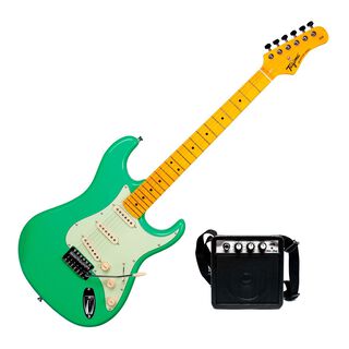 Pack Guitarra Electrica Con Mini Amplificador Tagima TG-530 SG L MG + WG-5,hi-res