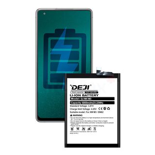 Bateria para Redmi Note 9 DEJI IC Original Capacidad 6000mAh,hi-res
