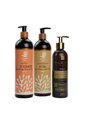 Shampoo Poder Hidratante, Acondicionador Y Locion Multiproposito,hi-res