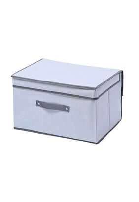 Caja Organizadora Multiuso Hogar 50x40x30 CM Gris,hi-res