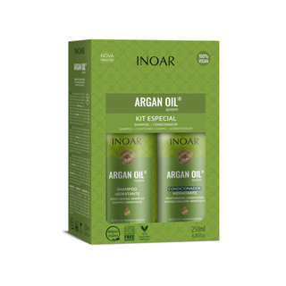 Pack INOAR Argan Oil Shampoo + Acondicionador 250ml,hi-res