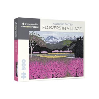 Rompecabeza Kazuyuki Ohtsu: Flowers In Village 500 Piezas,hi-res