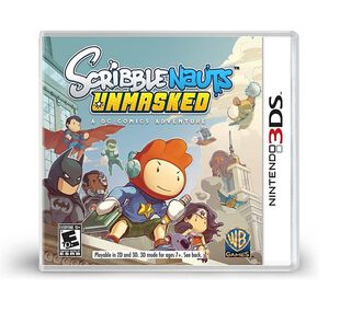 ScribbleNauts Unmasked - 3DS Físico - Sniper,hi-res