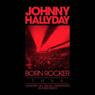 Vinilo Johnny Hallyday/ Born Rocker Tour (Red) 2Lp,hi-res