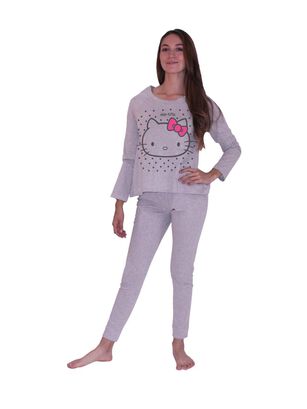 Pijama Mujer Algodón Hello Kitty S1021192-25,hi-res