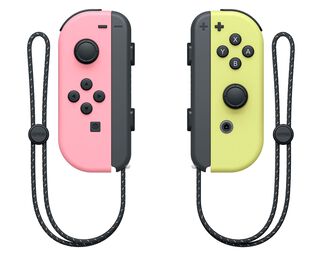 Control Nintendo Switch Joy-Con LR pink/yellow,hi-res