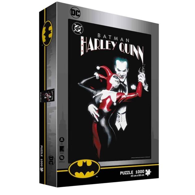 Puzzle 1000 Piezas Universo DC Joker y Harley Quinn 