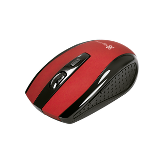 Mouse Inalámbrico KlipXtreme KMW-340 rojo,hi-res