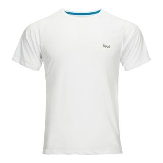 Polera Hombre Core Q-Dry T-Shirt Blanco Lippi,hi-res