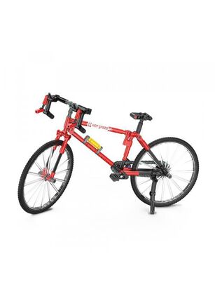 Bicicleta a Escala Armable Color Rojo - 192 pcs,hi-res
