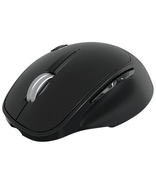 Mouse Klip Xtreme Duotrak Diestro RF inalámbrico Negro,hi-res