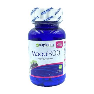Maqui 300 (Super Berries Antioxidante) 60 Cápsulas Suplalim ,hi-res