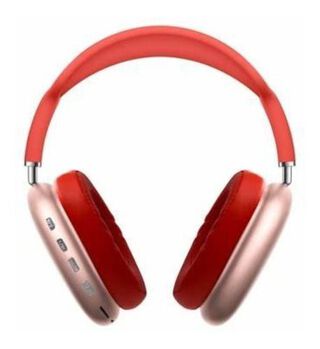 Audifonos P9 Plus Bluetooth Micro Sd Cancelacion De Ruido Rojo Premium,hi-res