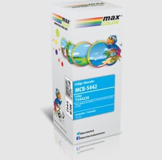 Botella tinta de impresora Maxcolor mcb-5442 para epson 70ml. azul,hi-res