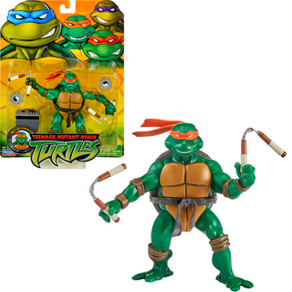 Las Tortugas Ninja Figura Clásica 13 Cm. - Michelangelo,hi-res