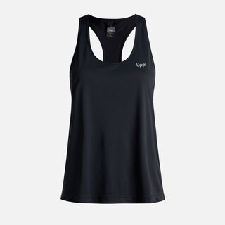 Polera Mujer  Workout Q-Dry Tank T-Shirt Negro Lippi,hi-res