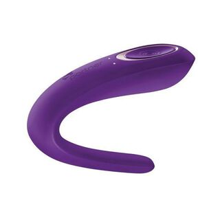 Vibrador Para Parejas Partner de Satisfyer Purple,hi-res