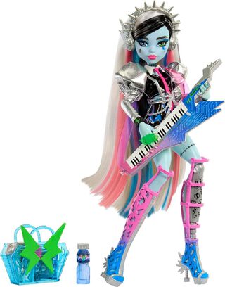 Muñeca Monster High Frankie Stein Amped Up Original,hi-res