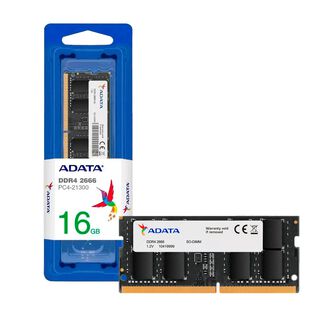 Memoria Ram Notebook Adata 16GB DDR4-SODIMM 2666MHz 1.2 V,hi-res