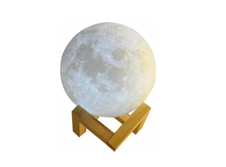 Lampara Lunar Led 3D Cambia De Color Con Un Toque,hi-res
