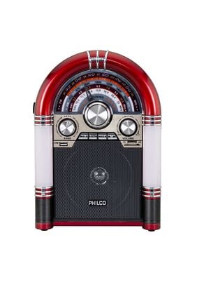 Radio Rockola XL Bluetooth Retro Iluminada + AM/FM SD VW-452,hi-res