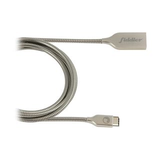 Cable Plano Carga Y Sincronización USB Tipo C Fiddler Metal,hi-res