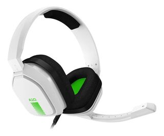 Audífonos gamer Astro A10 blanco y verde,hi-res