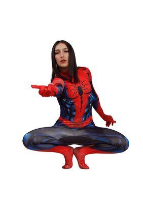 Disfraz Traje Ultimate Spiderman Adulto,hi-res