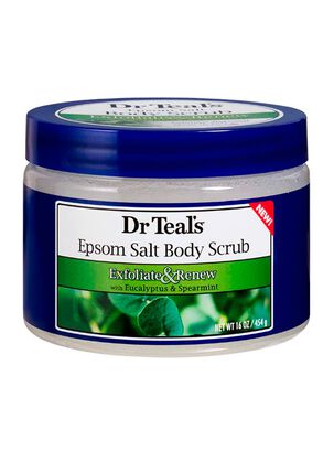 Dr Teal's Exfoliante Sal Epsom Body Scrub Eucalipto Y Menta,hi-res
