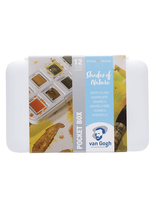 Acuarela pastilla Van Gogh Pocket Box Shades of Nature,hi-res