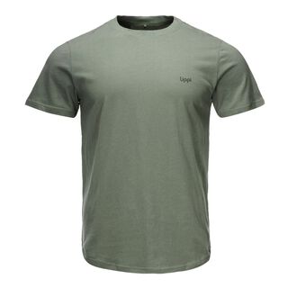 Polera Hombre Ulmo Cotton UV-Stop T-Shirt Verde Grisaceo Lippi,hi-res