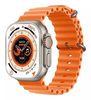 Smarwatch Reloj Inteligente T900 Naranja,hi-res