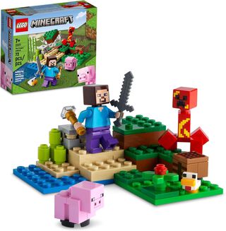 Lego Minecraft 72 Piezas - La Emboscada De Creeper,hi-res
